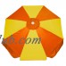 Buoy Beach Eight Panel Beach Umbrella with Shade Anchor   